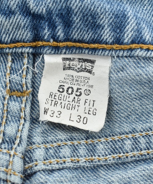 Levi's(リーバイス)の「【USED】90's Levi's 505 デニムパンツ USA製(デニムパンツ・メンズ・ブルー・MEDIUM)」の6枚目の写真