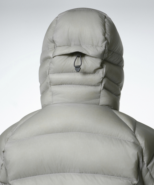 MUSINSA STANDARD WOMAN（ムシンサスタンダードウーマン）の「[シティレジャー] ウィメンズコンター フード付きライトダウンジャケット [ライトグレー]（ダウンジャケット/コート・レディース・その他・X-SMALL/SMALL/MEDIUM/LARGE）」の5枚目の写真