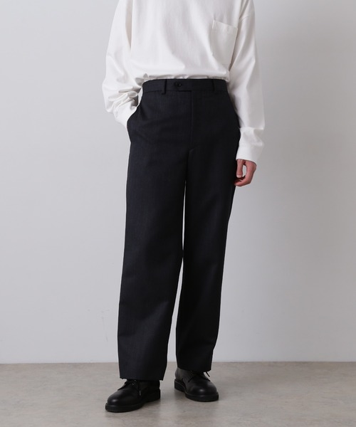 YLEVE（イレーヴ）の「YLEVE / WOOL MOHAIR GABA STRAIGHT TROUSERS（その他パンツ・メンズ・ブラック/グレー・4/3/5）」の12枚目の写真