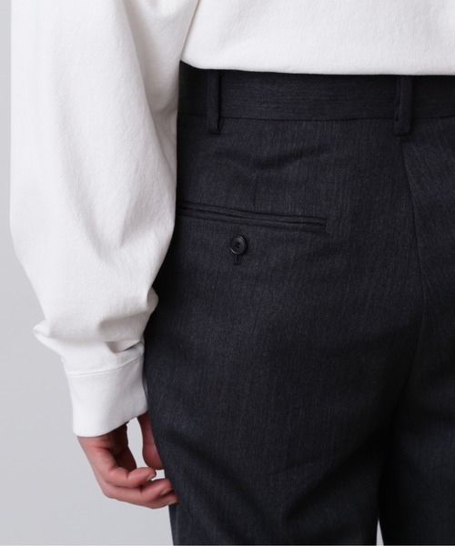 YLEVE（イレーヴ）の「YLEVE / WOOL MOHAIR GABA STRAIGHT TROUSERS（その他パンツ・メンズ・ブラック/グレー・4/3/5）」の17枚目の写真