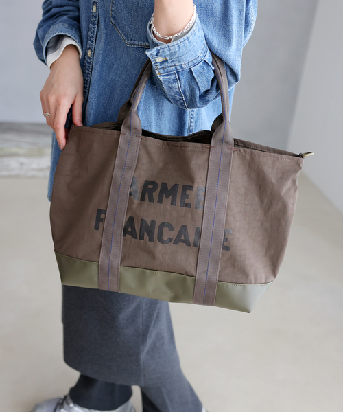 追加6》別注【LUCEBER/ルースバー】militaryショルダーBAG（トート