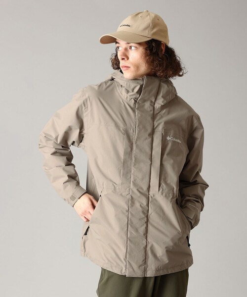 Columbia(コロンビア)の「Columbia/ ウッドロードIIIジャケット /コロンビア(ナイロンジャケット・メンズ・ベージュ/ネイビー/ブラック・XL/L/M/S)」の2枚目の写真