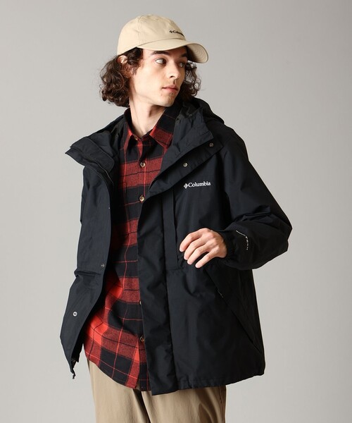 Columbia(コロンビア)の「Columbia/ ウッドロードIIIジャケット /コロンビア(ナイロンジャケット・メンズ・ベージュ/ネイビー/ブラック・XL/L/M/S)」の1枚目の写真