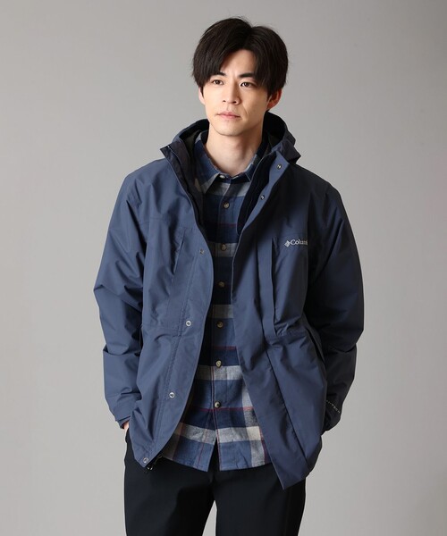 Columbia(コロンビア)の「Columbia/ ウッドロードIIIジャケット /コロンビア(ナイロンジャケット・メンズ・ベージュ/ネイビー/ブラック・XL/L/M/S)」の9枚目の写真