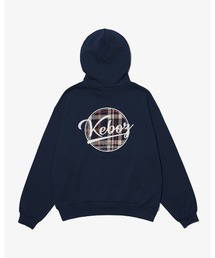 KEBOZ（ケボズ）の「CHECK BB SWEAT HOODIE（パーカー）」