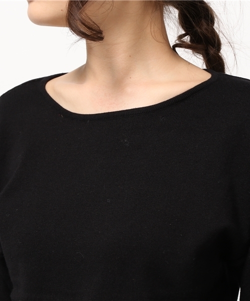 Kastane（カスタネ）の「モチモチバルーン袖PO（ニット/セーター・レディース・ブラック/アイボリー/マスタード/レッド・FREE）」の9枚目の写真