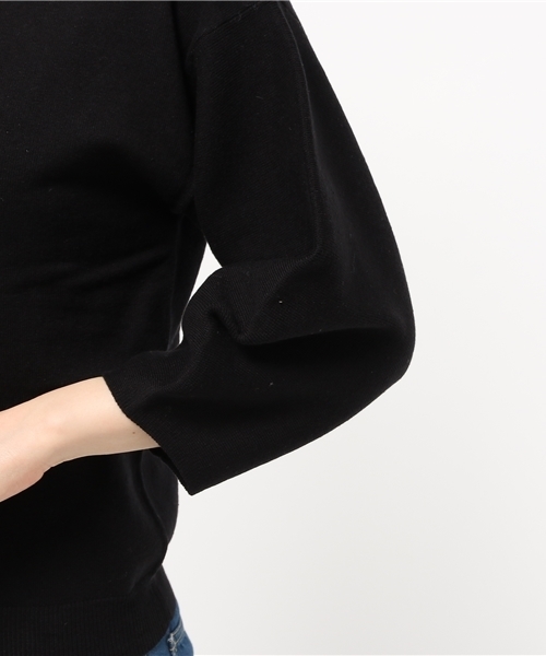 Kastane（カスタネ）の「モチモチバルーン袖PO（ニット/セーター・レディース・ブラック/アイボリー/マスタード/レッド・FREE）」の10枚目の写真