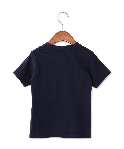 green label relaxing（グリーンレーベルリラクシング）の「別注 【SunnySports(サニースポーツ)】プリント Tシャツ◆（Tシャツ/カットソー・キッズ・オリーブ/ネイビー・120cm/100cm/130cm/110cm）」の3枚目の写真