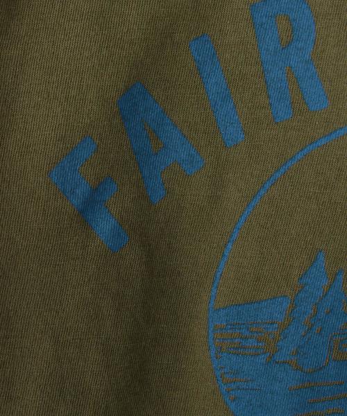 green label relaxing（グリーンレーベルリラクシング）の「別注 【SunnySports(サニースポーツ)】プリント Tシャツ◆（Tシャツ/カットソー・キッズ・オリーブ/ネイビー・120cm/100cm/130cm/110cm）」の9枚目の写真