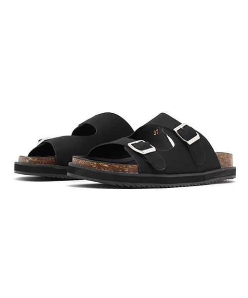 ROPE' PICNIC(ロペピクニック)の「厚底フットペットサンダル(サンダル・レディース・ブラック/ネイビー/シルバー・38/37/36)」の11枚目の写真