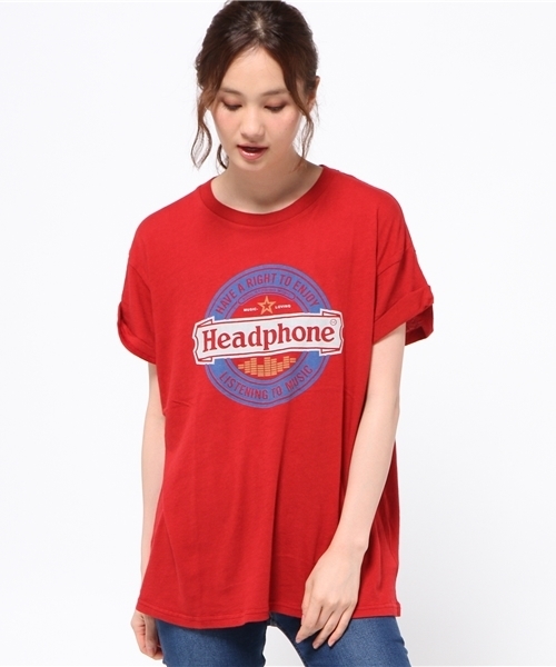 MOUSSY（マウジー）の「Miss American TSJ（Tシャツ/カットソー・レディース・ライトブラック/レッド/ホワイト/ネイビー・FREE）」の17枚目の写真