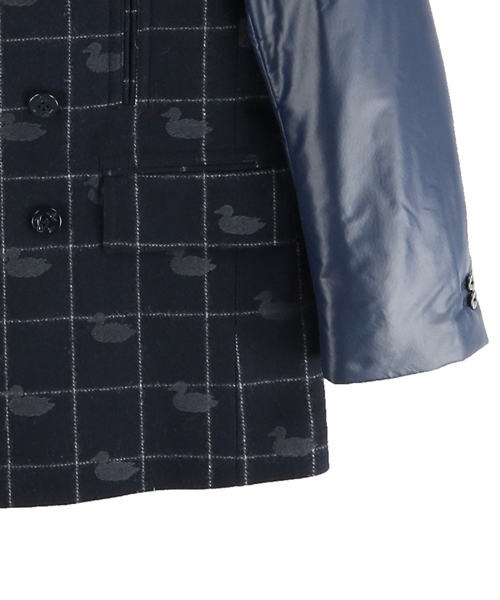 ✨希少✨THOM BROWNE Pコート サイズ1 ネイビー 【公式通販】