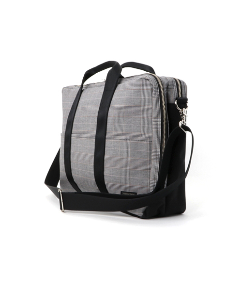 HEAD PORTER(ヘッドポーター)の「SAVILLE BRIEF CASE(ビジネスバッグ・メンズ・グレー/ネイビー・ONE SIZE)」の3枚目の写真