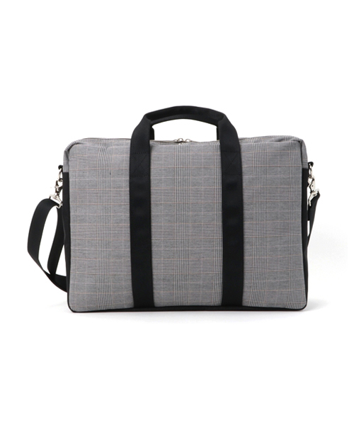 HEAD PORTER(ヘッドポーター)の「SAVILLE BRIEF CASE(ビジネスバッグ・メンズ・グレー/ネイビー・ONE SIZE)」の4枚目の写真