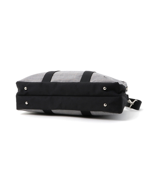 HEAD PORTER(ヘッドポーター)の「SAVILLE BRIEF CASE(ビジネスバッグ・メンズ・グレー/ネイビー・ONE SIZE)」の5枚目の写真