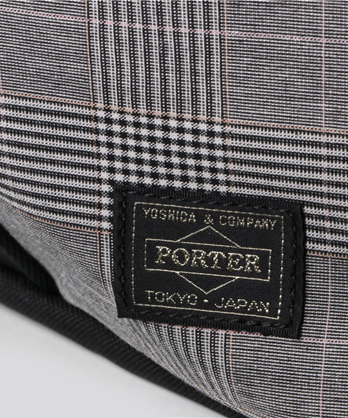 HEAD PORTER(ヘッドポーター)の「SAVILLE BRIEF CASE(ビジネスバッグ・メンズ・グレー/ネイビー・ONE SIZE)」の7枚目の写真