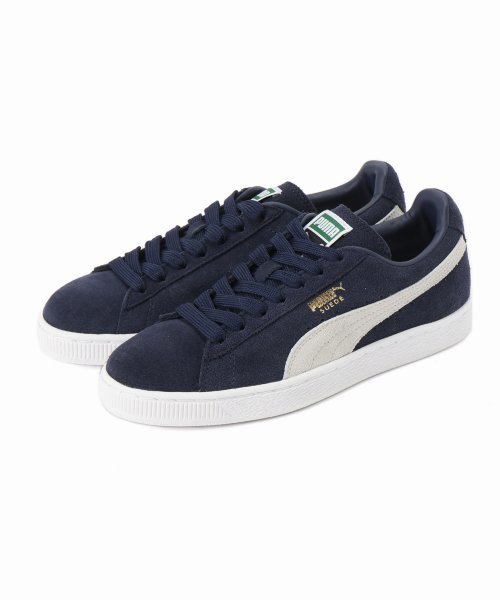 PUMA(プーマ)の「【PUMA/プーマ】 スウェードクラシック#(スニーカー・レディース・ネイビー/ライトグレー・24.5cm/25cm/24cm/23cm/23.5cm)」の1枚目の写真