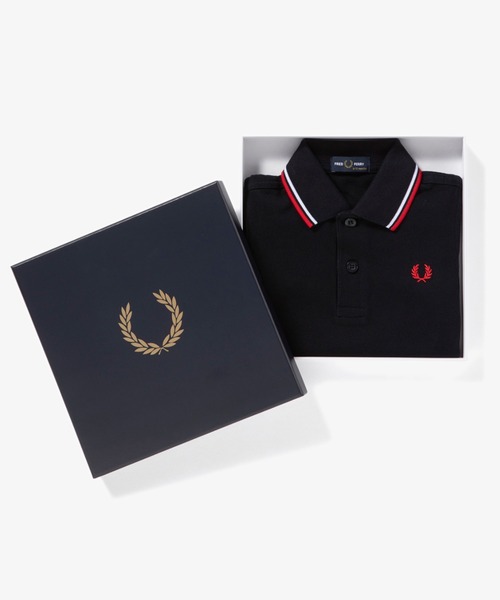FRED PERRY（フレッドペリー）の「Kids My First Fred Perry Shirt／キッズ フレッドペリーポロシャツ（ポロシャツ・キッズ・レッド/ネイビー/ホワイト/イエロー/ブルー/グレー/レモンイエロー/ブラック/ホワイト×ネイビー/レッド系その他/ホワイト系その他/ネイビー系・1）」の15枚目の写真