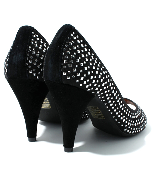 Soareak(ソアリーク)の「【Jeffrey Campbell】 スタッズオープントゥ(パンプス・レディース・ベージュ/ブラック・36/37/38)」の5枚目の写真