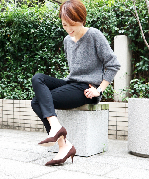 fireservice（ファイヤーサービス）の「【Fire service/ ファイヤーサービス】BA　ルーズフィットスキニーデニムパンツ（デニムパンツ・レディース・ブラック・23/24/25/26/22/27）」の10枚目の写真