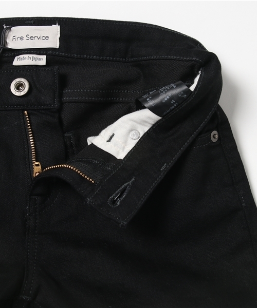 fireservice（ファイヤーサービス）の「【Fire service/ ファイヤーサービス】BA　ルーズフィットスキニーデニムパンツ（デニムパンツ・レディース・ブラック・23/24/25/26/22/27）」の12枚目の写真