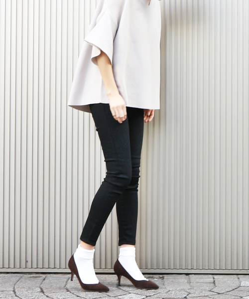 fireservice（ファイヤーサービス）の「【Fire service/ ファイヤーサービス】BA　ルーズフィットスキニーデニムパンツ（デニムパンツ・レディース・ブラック・23/24/25/26/22/27）」の15枚目の写真