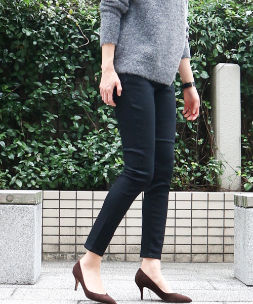 fireservice（ファイヤーサービス）の「【Fire service/ ファイヤーサービス】BA　ルーズフィットスキニーデニムパンツ（デニムパンツ・レディース・ブラック・23/24/25/26/22/27）」の20枚目の写真