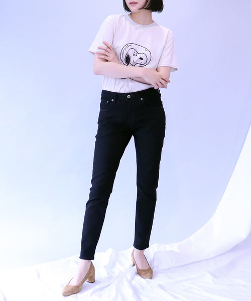 fireservice（ファイヤーサービス）の「【Fire service/ ファイヤーサービス】BA　ルーズフィットスキニーデニムパンツ（デニムパンツ・レディース・ブラック・23/24/25/26/22/27）」の19枚目の写真