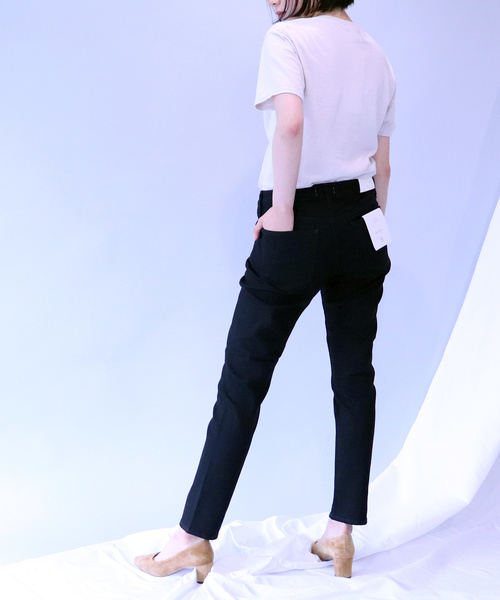 fireservice（ファイヤーサービス）の「【Fire service/ ファイヤーサービス】BA　ルーズフィットスキニーデニムパンツ（デニムパンツ・レディース・ブラック・23/24/25/26/22/27）」の16枚目の写真