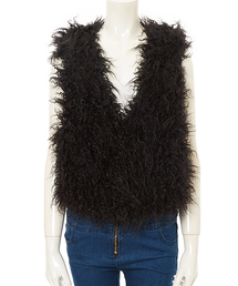 fifth | シャギーフェイクファーベスト(ベスト)