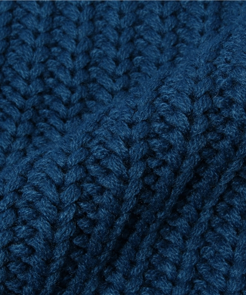 WEGO（ウィゴー）の「リブ編みスヌード（ストール/ショール・メンズ・ブラック/ダークグレー/ベージュ/ブルー系その他・FREE）」の7枚目の写真