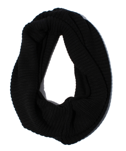 WEGO（ウィゴー）の「リブ編みスヌード（ストール/ショール・メンズ・ブラック/ダークグレー/ベージュ/ブルー系その他・FREE）」の10枚目の写真
