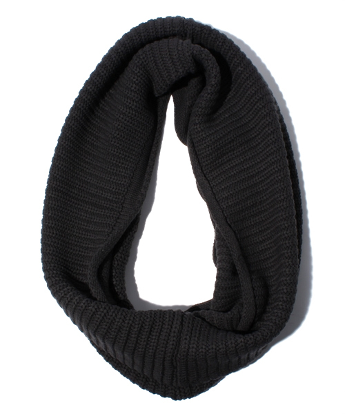 WEGO（ウィゴー）の「リブ編みスヌード（ストール/ショール・メンズ・ブラック/ダークグレー/ベージュ/ブルー系その他・FREE）」の11枚目の写真
