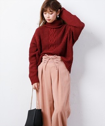 natural couture | ケーブルビックタートル(Tシャツ/カットソー)