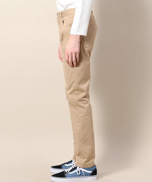 BEAUTY&YOUTH UNITED ARROWS（ビューティーアンドユースユナイテッドアローズ）の「BY TC 5ポケット スリム チノパンツ -MADE IN JAPAN- ◆（チノパンツ・メンズ・ブラック/ベージュ/ネイビー・28inch/30inch/32inch/34inch）」の6枚目の写真