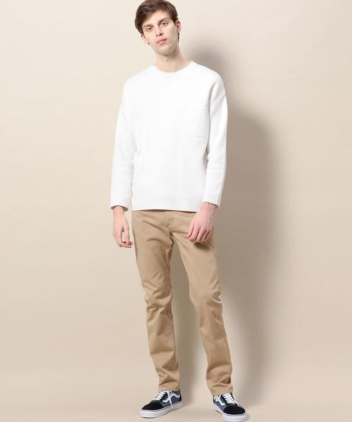 BEAUTY&YOUTH UNITED ARROWS（ビューティーアンドユースユナイテッドアローズ）の「BY TC 5ポケット スリム チノパンツ -MADE IN JAPAN- ◆（チノパンツ・メンズ・ブラック/ベージュ/ネイビー・28inch/30inch/32inch/34inch）」の7枚目の写真