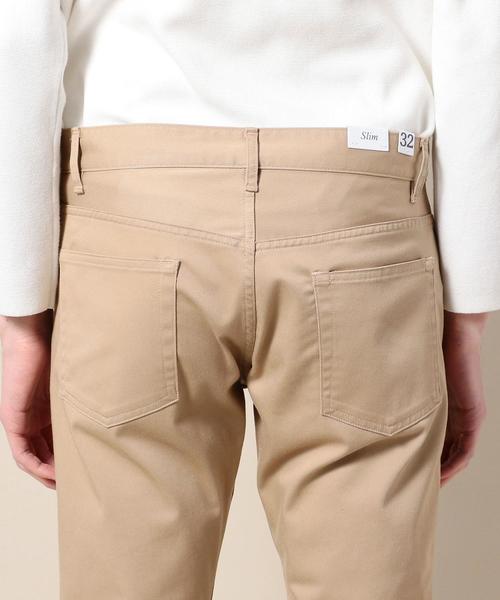 BEAUTY&YOUTH UNITED ARROWS（ビューティーアンドユースユナイテッドアローズ）の「BY TC 5ポケット スリム チノパンツ -MADE IN JAPAN- ◆（チノパンツ・メンズ・ブラック/ベージュ/ネイビー・28inch/30inch/32inch/34inch）」の14枚目の写真