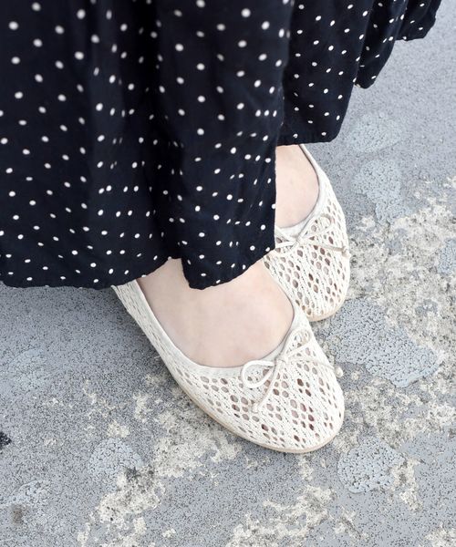 DICAS（ディカス）の「【WEB限定】DICAS:バレエシューズ◇◇（バレエシューズ・レディース・ホワイト/ブラック/レッド・36/37/38）」の19枚目の写真