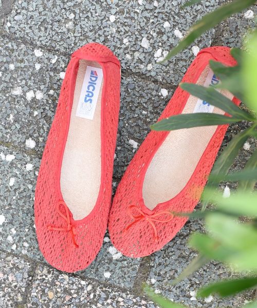 DICAS（ディカス）の「【WEB限定】DICAS:バレエシューズ◇◇（バレエシューズ・レディース・ホワイト/ブラック/レッド・36/37/38）」の9枚目の写真