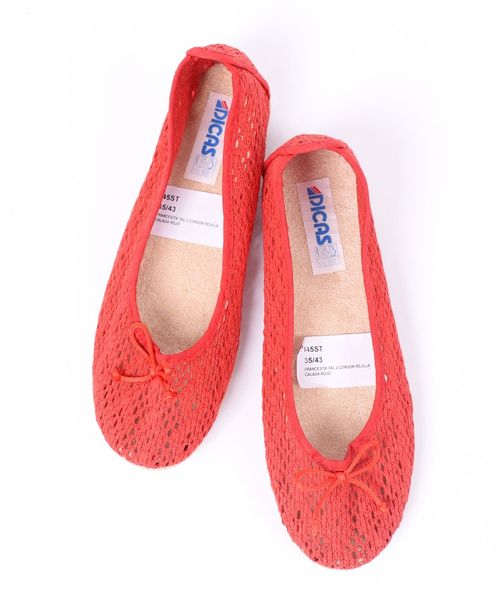 DICAS（ディカス）の「【WEB限定】DICAS:バレエシューズ◇◇（バレエシューズ・レディース・ホワイト/ブラック/レッド・36/37/38）」の7枚目の写真