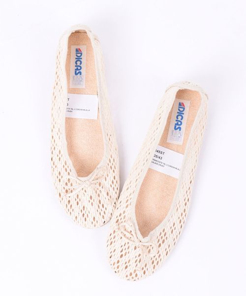 DICAS（ディカス）の「【WEB限定】DICAS:バレエシューズ◇◇（バレエシューズ・レディース・ホワイト/ブラック/レッド・36/37/38）」の5枚目の写真