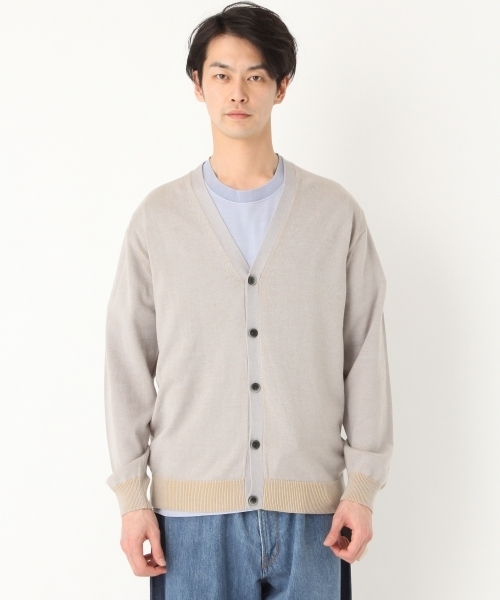 niko and...（ニコアンド）の「Nプレーティングカーディガン【niko and ...】（カーディガン/ボレロ・メンズ・ライトグレー/ベージュ/ブルー/ネイビー・LARGE/MEDIUM）」の12枚目の写真