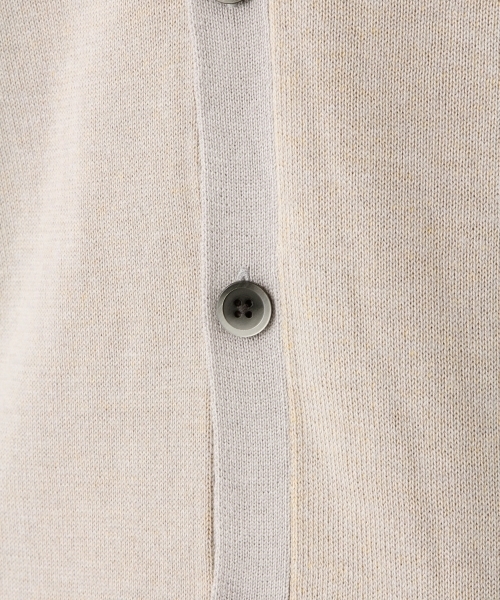 niko and...（ニコアンド）の「Nプレーティングカーディガン【niko and ...】（カーディガン/ボレロ・メンズ・ライトグレー/ベージュ/ブルー/ネイビー・LARGE/MEDIUM）」の20枚目の写真