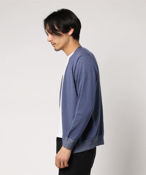 niko and...（ニコアンド）の「Nプレーティングカーディガン【niko and ...】（カーディガン/ボレロ・メンズ・ライトグレー/ベージュ/ブルー/ネイビー・LARGE/MEDIUM）」の5枚目の写真