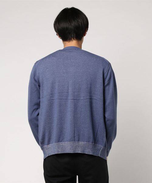 niko and...（ニコアンド）の「Nプレーティングカーディガン【niko and ...】（カーディガン/ボレロ・メンズ・ライトグレー/ベージュ/ブルー/ネイビー・LARGE/MEDIUM）」の6枚目の写真