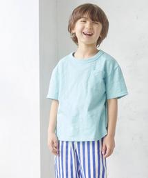 green label relaxing | 【キッズ】オーバーサイズポケットT 5スリーブ(Tシャツ/カットソー)