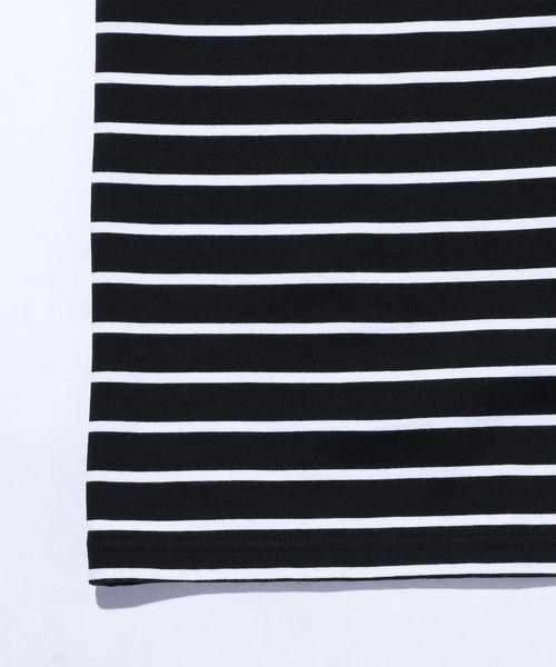 MONKEY TIME（モンキータイム）の「＜monkey time＞ BORDER WIDE TEE/Tシャツ（Tシャツ/カットソー・メンズ・ロイヤルブルー/ブラック/パープル・MEDIUM/LARGE/X-LARGE/SMALL）」の8枚目の写真