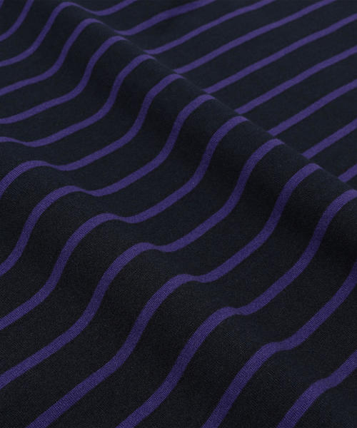 MONKEY TIME（モンキータイム）の「＜monkey time＞ BORDER WIDE TEE/Tシャツ（Tシャツ/カットソー・メンズ・ロイヤルブルー/ブラック/パープル・MEDIUM/LARGE/X-LARGE/SMALL）」の6枚目の写真