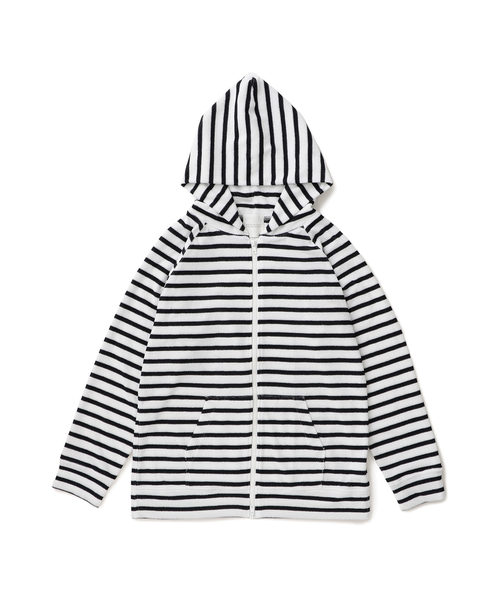 MACKINTOSH PHILOSOPHY（ﾏｯｷﾝﾄｯｼｭ ﾌｨﾛｿﾌｨｰ）の「【店舗限定】 ポリエステルパイル ジップアップパーカ（パーカー・メンズ・ホワイト系その他/ホワイト/ライトグレー/ブルー/ネイビー/ダークネイビー/ブルー系その他・42/36/38/40）」の8枚目の写真