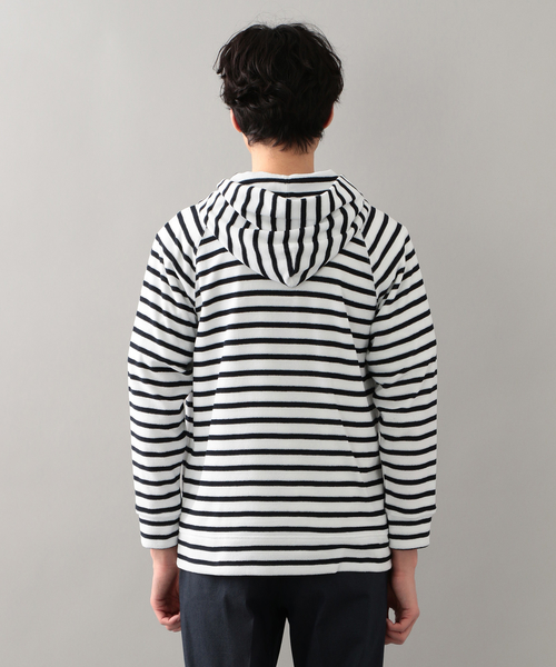 MACKINTOSH PHILOSOPHY（ﾏｯｷﾝﾄｯｼｭ ﾌｨﾛｿﾌｨｰ）の「【店舗限定】 ポリエステルパイル ジップアップパーカ（パーカー・メンズ・ホワイト系その他/ホワイト/ライトグレー/ブルー/ネイビー/ダークネイビー/ブルー系その他・42/36/38/40）」の11枚目の写真